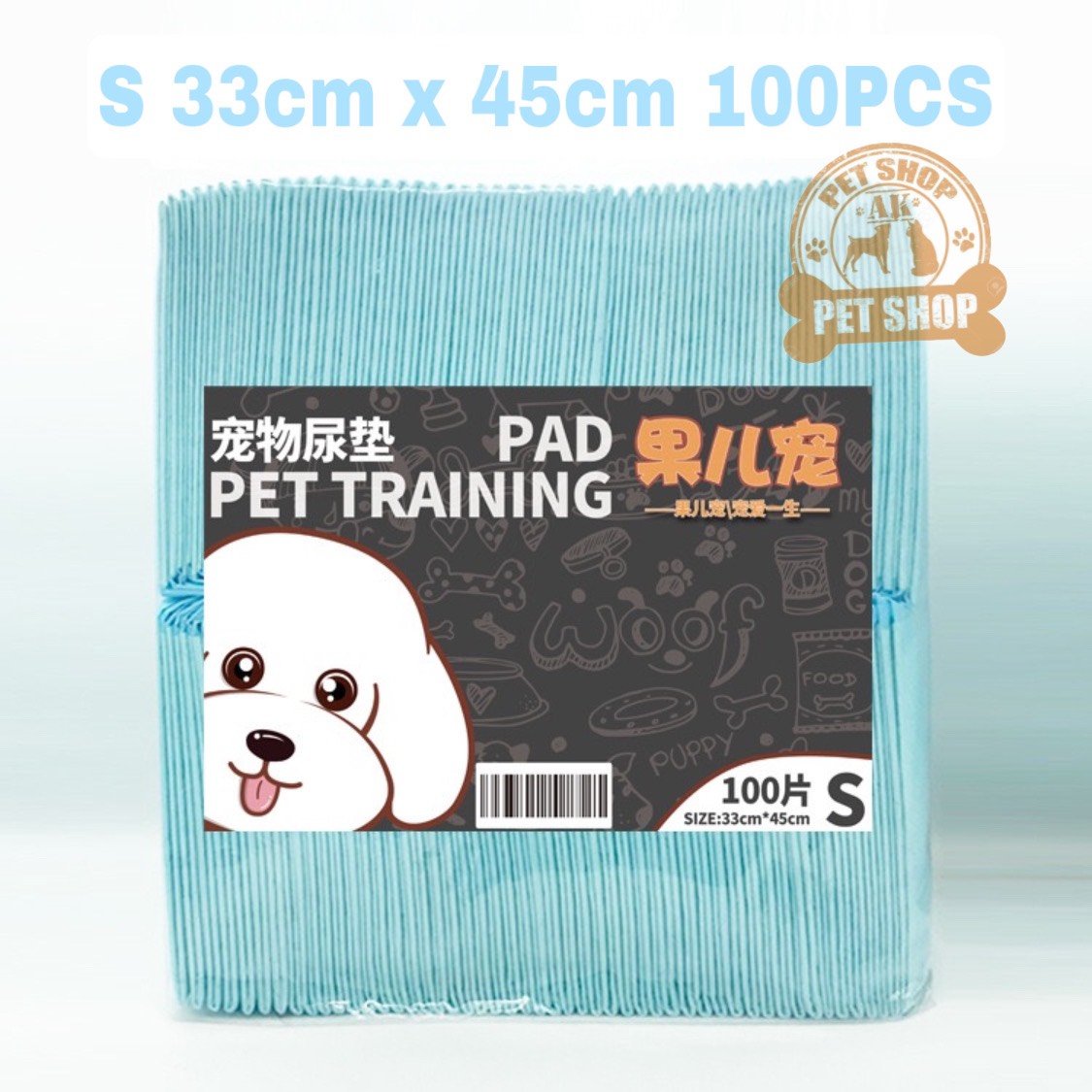 (GIAO HÀNG HỎA TỐC) - Tã lót cho chó mèo đi vệ sinh vào khay, chuồng bằng giấy siêu thấm hút 50, 100 tấm miếng