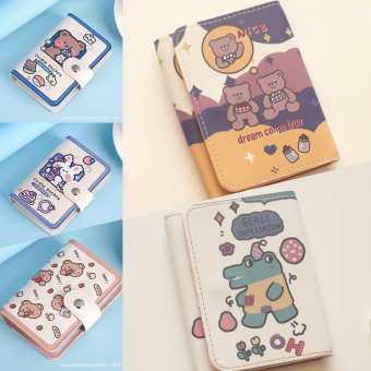 Bóp nữ mini ví gập 3 đựng tiền bỏ túi.