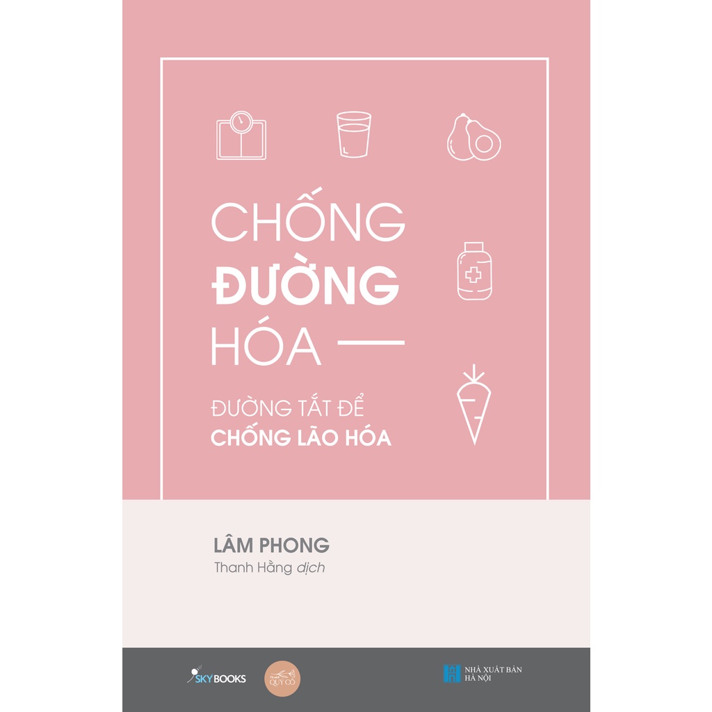 Sách - chống đường hóa - đường tắt để chống lão hóa