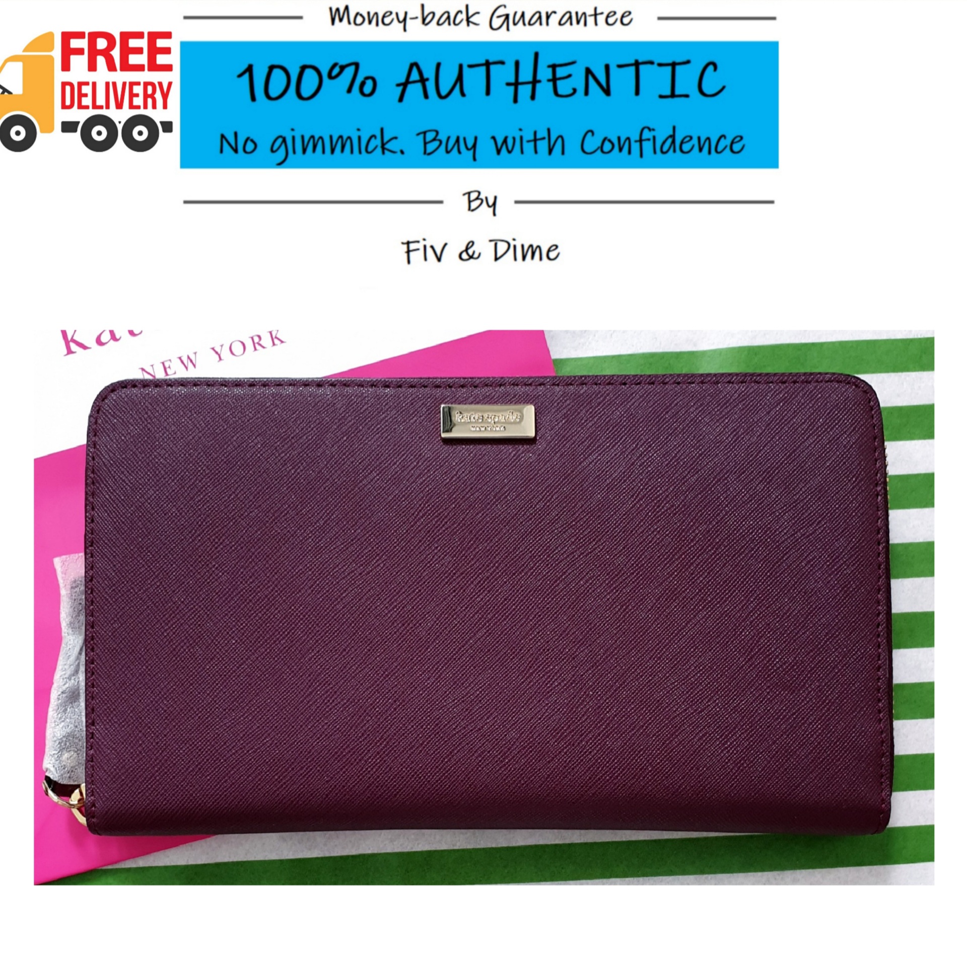 Kate Spade Laurel Way Wallet - Best Price in Singapore - Apr 2023 |  