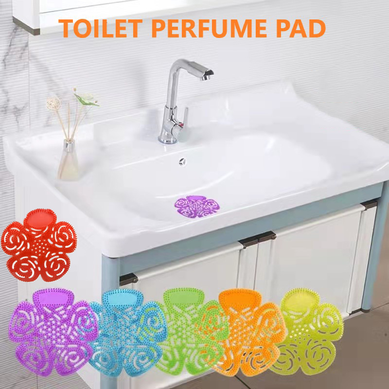 2pcs Toilet Perfume PadToilet Urinal Screen Pad Pewangi Tandas  Perfume Lantai Bilik Air