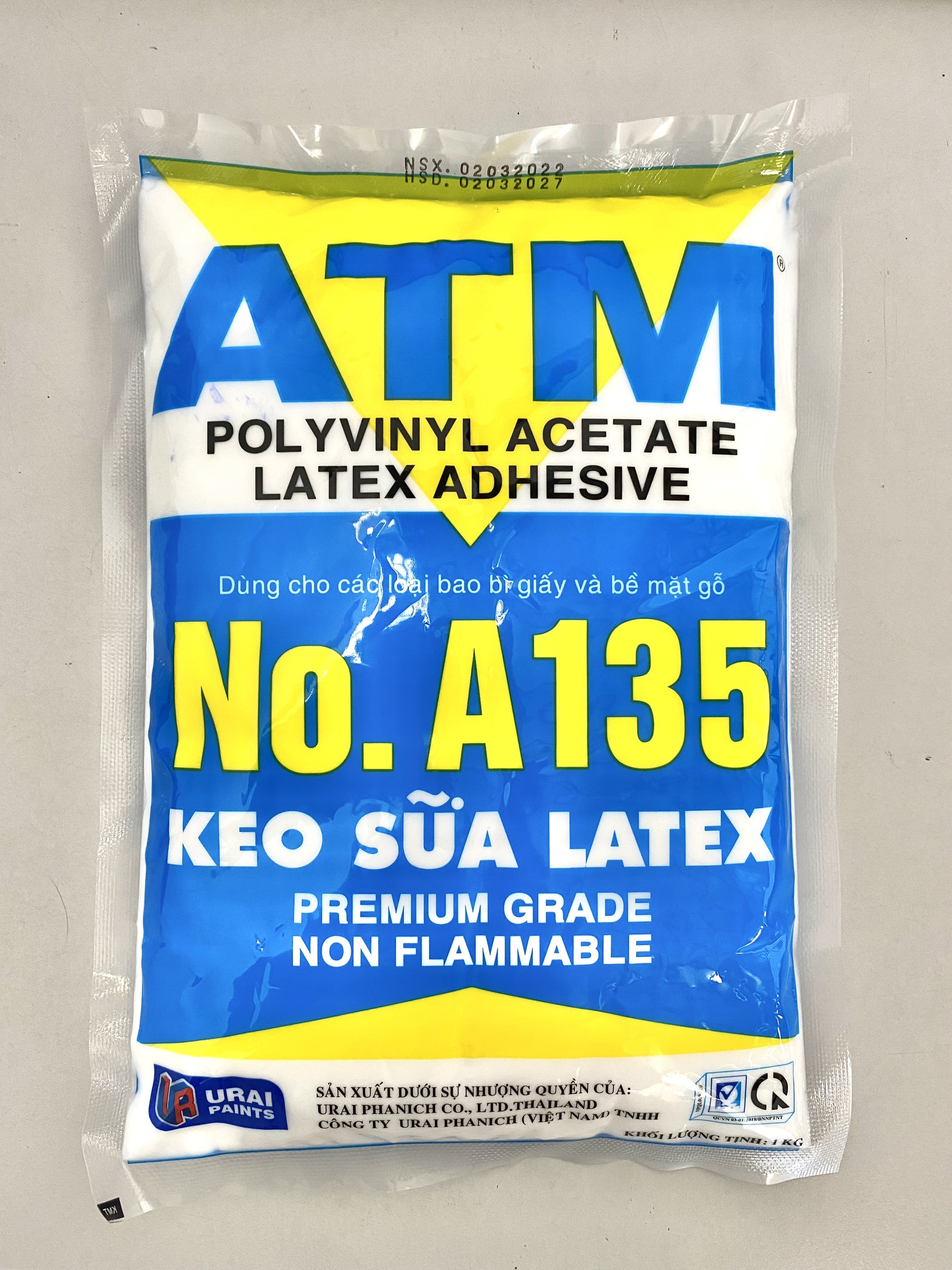 Keo sữa LATEX No.A135 ATM keo sữa latex keo sữa keo sữa atm keo dán gỗ keo sữa dán gỗ keo sữa dán gi