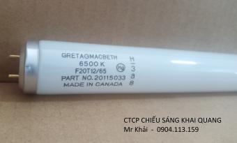 Bóng đèn so màu D65 Gretagmacbeth F20 T12/65 0.6m