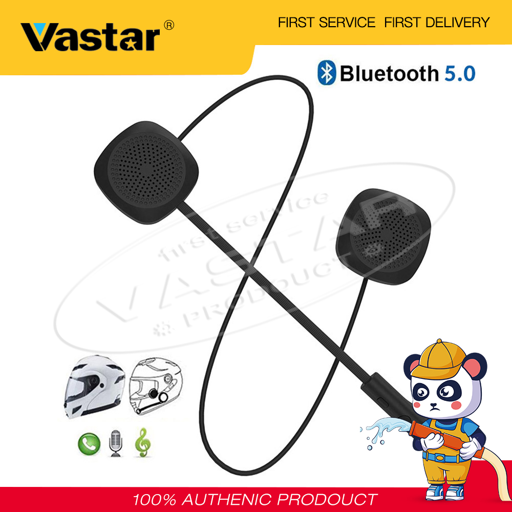 Vastar Tai Nghe Gắn Mũ Bảo Hiểm Xe Máy, Bluetooth 5.0 + EDR Tai Nghe Gắn Trong Mũ Bảo Hiểm, Mũ Bảo Hiểm Không Dây Hệ Thống Liên Lạc Đối Với Xe Máy
