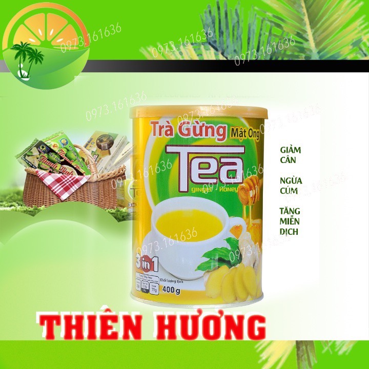Trà gừng mật ong Thanh Bình- đồ ăn vặt - Đặc Sản Bến Tre
