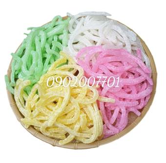 1 Kg Mứt Dừa Non  Mix Vị Thơm Ngon - đồ ăn vặt-tết-bánh mứt tết