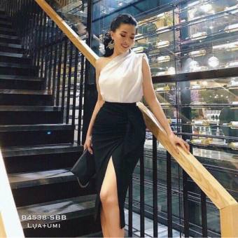 ÁO PHI LỤA LỆCH VAI,LY STORE