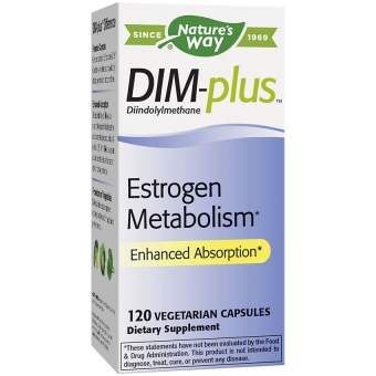 Nature's Way Dim-Plus 200mg Estrogen Metabolism - Viên uống DIM bổ sung hormone, cân bằng nội tiết tố nữ Estrogen 120 viên