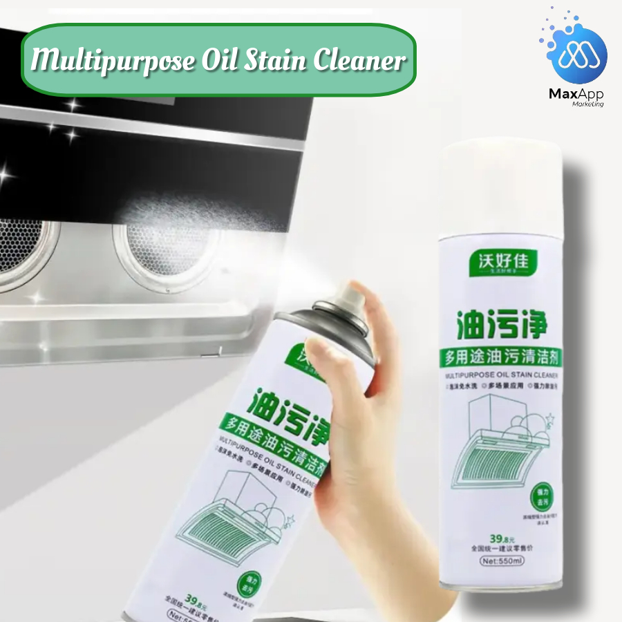 (Ready Stock) Multifunctional foam cleaner for kitchen oil stain removal, Multipurpose Oil Stain Cleaner 油污净清洁剂