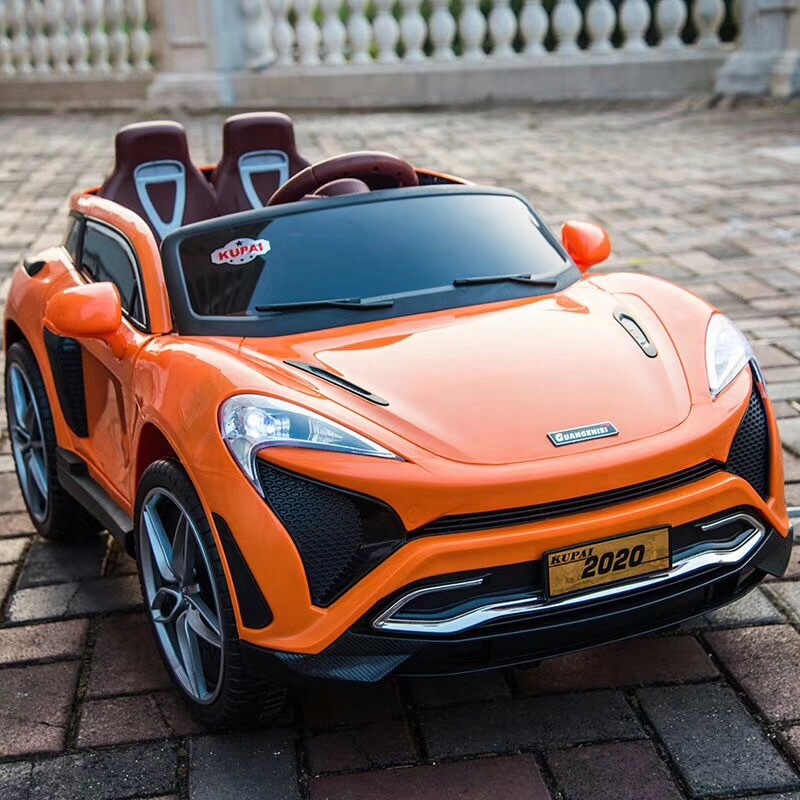 Xe Ô Tô Điện Trẻ Em KuPai-2020 Cao Cấp 4 Động Cơ + Bình 12V7A Tích Hợp Nhiều Chế Độ Nge Nhạc Kết Nối Bluetoth Bập Bênh Tự Lái Và Điều Khiển Từ Xa Cho Bé ( Tặng kèm mic hát)