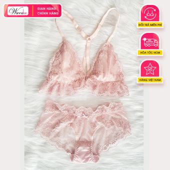 Nội y bộ Wannabe Áo ngực bralette ANR12 chân ngực nhún bèo nữ tính, điệu đà