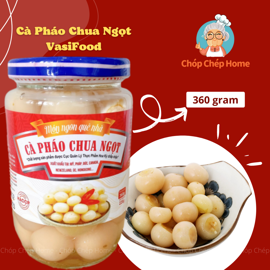 Cà pháo chua ngọt vasifood 360g