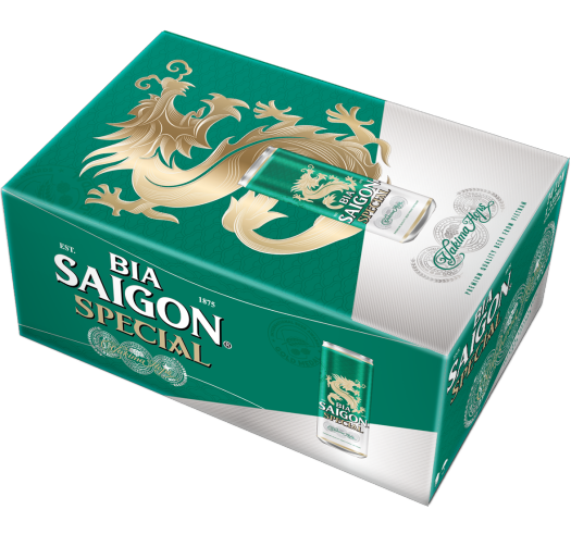 Thùng 24 lon bia SÀI GÒN SPECIAL - SABECO - 330ml/lon
