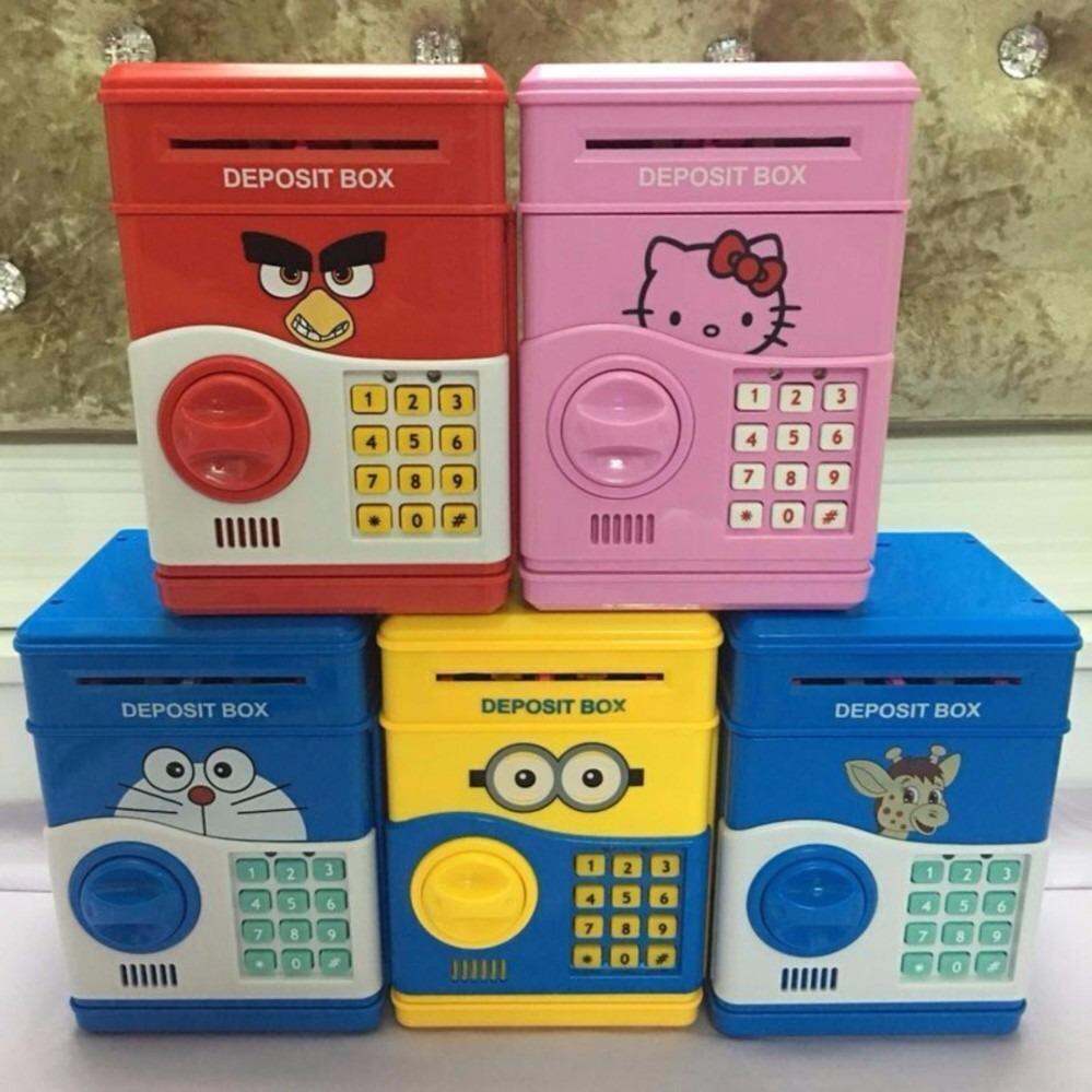 [HCM]Két sắt mini thông minh mở bằng mật mã cho bé yêu (Loại Lớn)