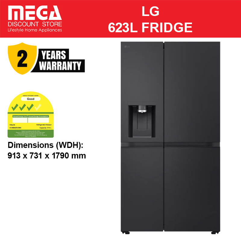 MITSUBISHI MR-WX60F 488L 6 DOOR FRIDGE ( 3 TICKS) | Lazada Singapore