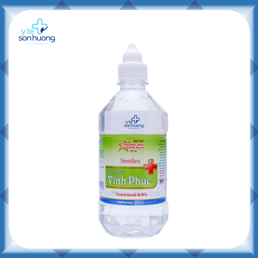 Nước muối sinh lý nacl 0.9% vĩnh phúc