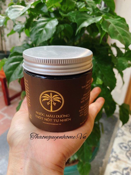 Nước màu đường thốt nốt tự nhiên