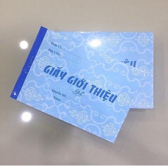 lốc 10 cuốn giấy giới thiệu 1 liên