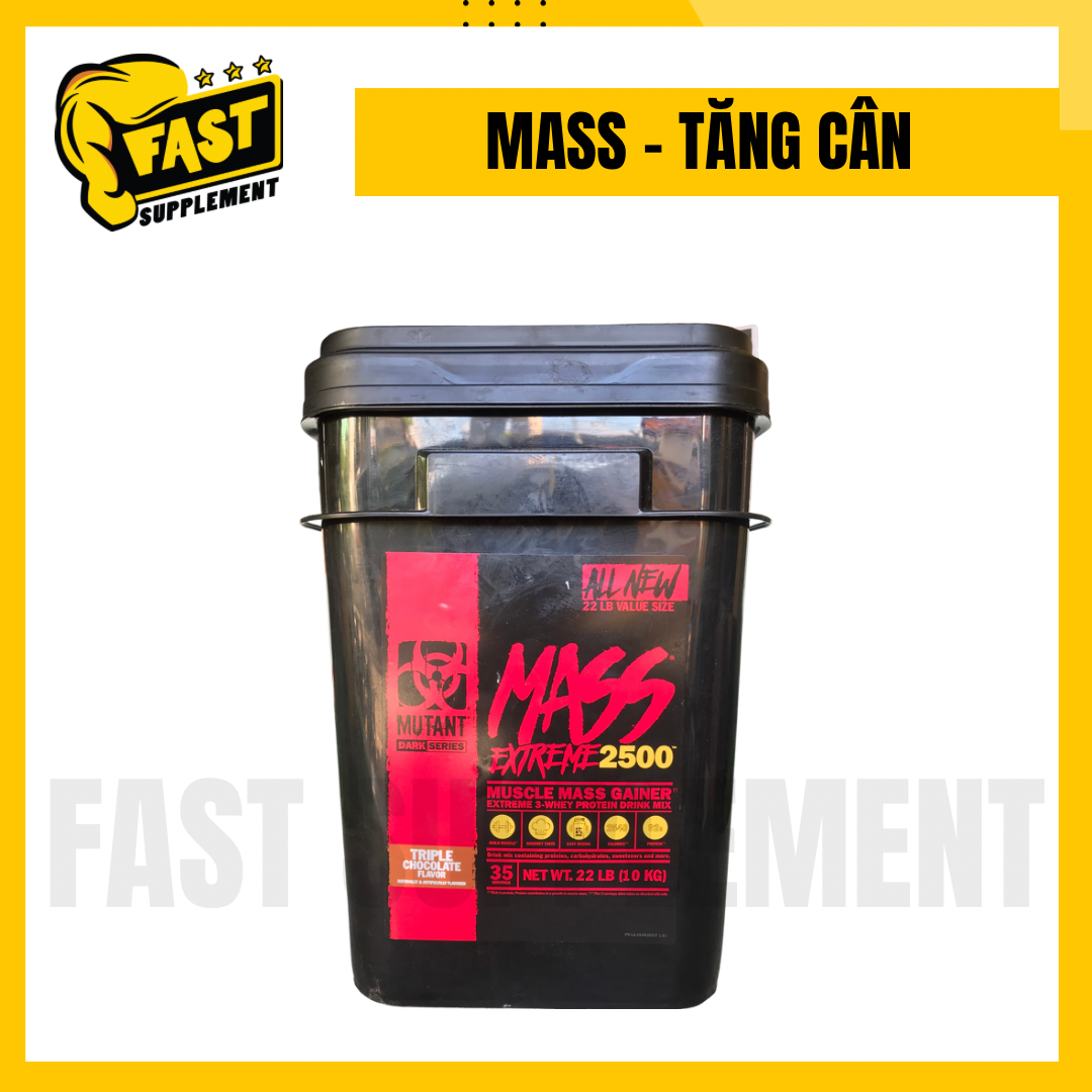 Sữa tăng cân mass mutan 10kg |mutant| hỗ trợ tăng cân, tăng cơ