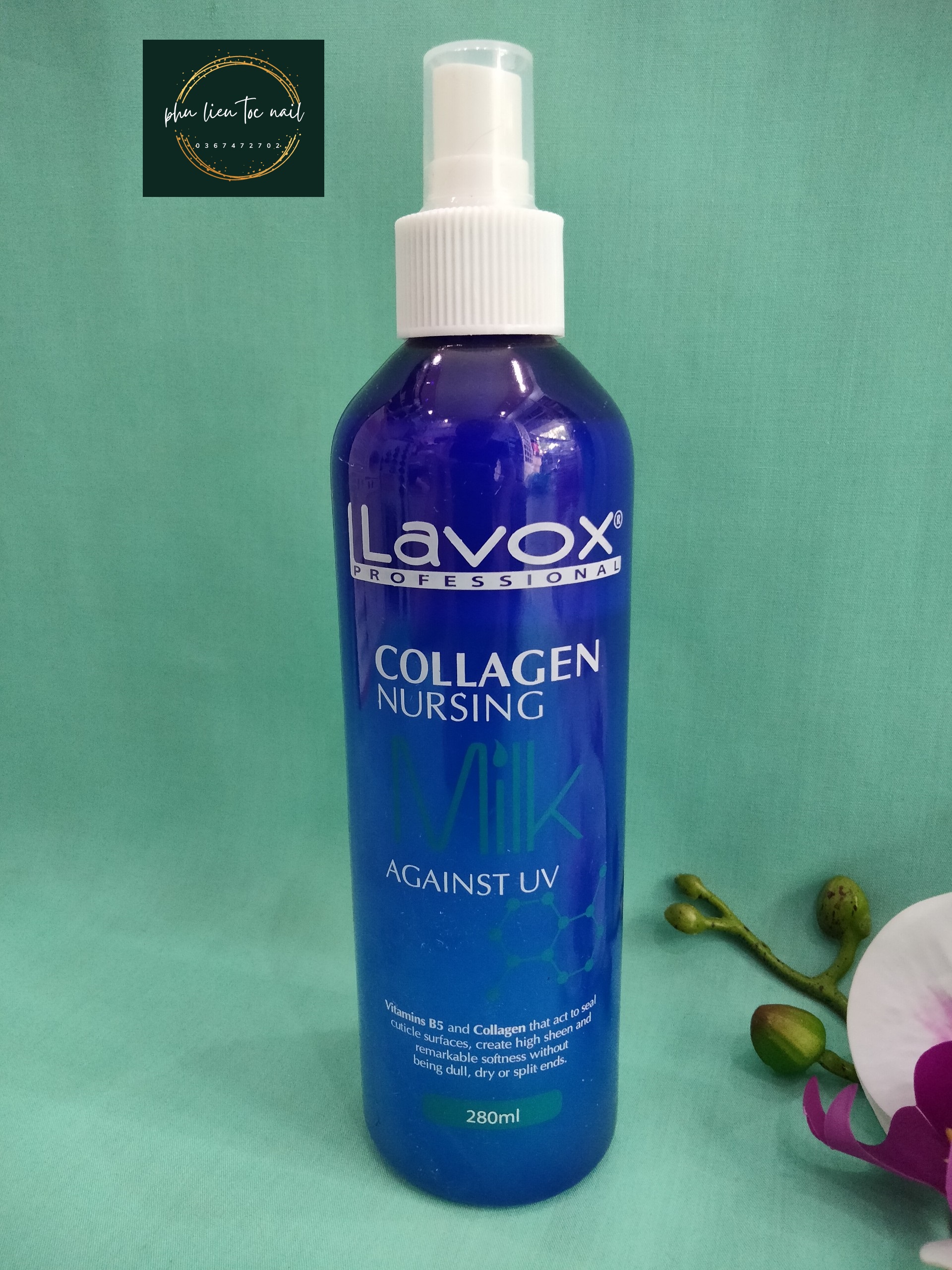 Xịt dưỡng tóc Lavox xanh dương - Trường Thọ, TĐ