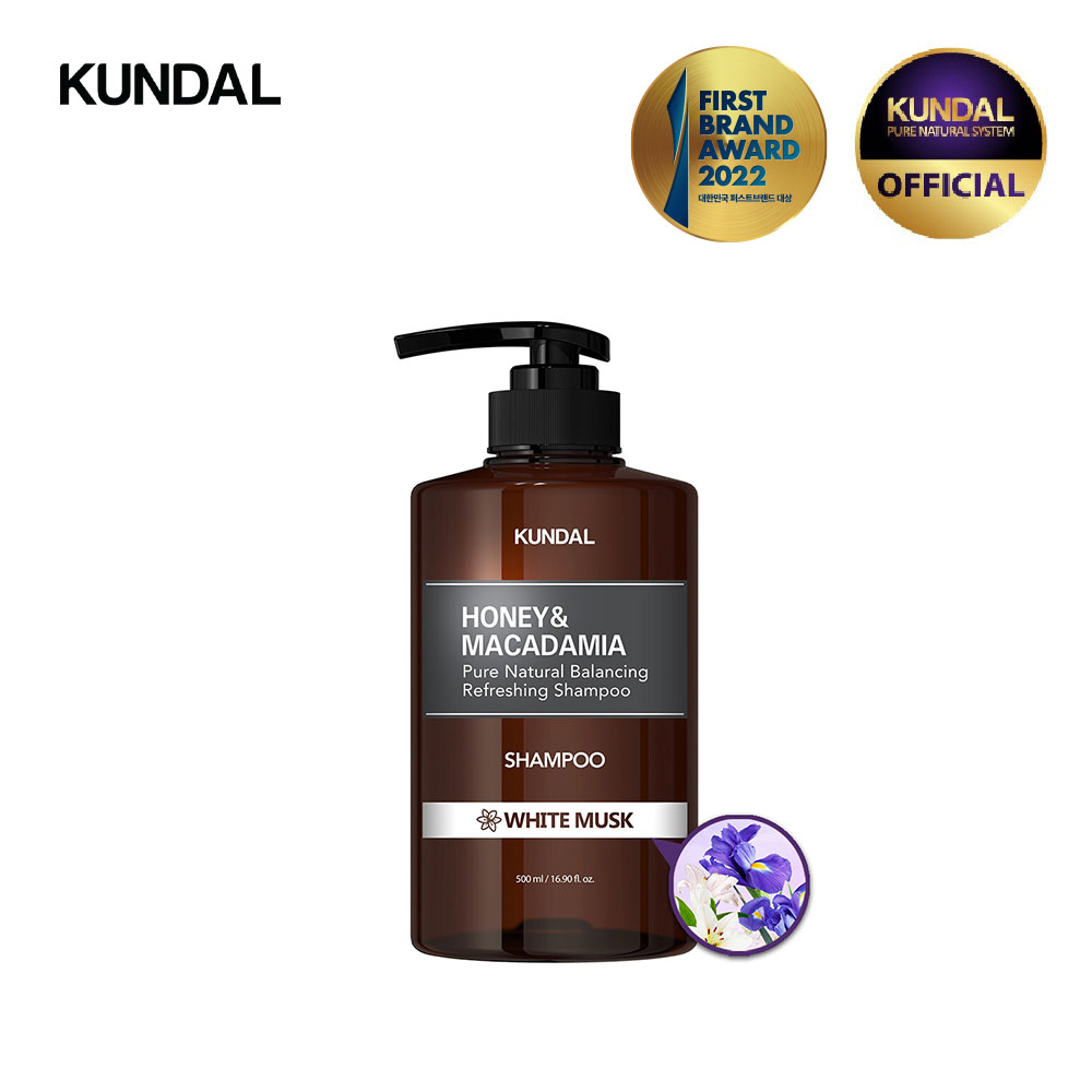 Gambar [KUNDAL] Nature Shampoo 500ml White Musk