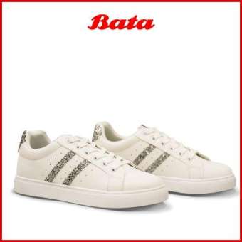 Giày nữ sneaker màu trắng Thương hiệu Bata 531-1006