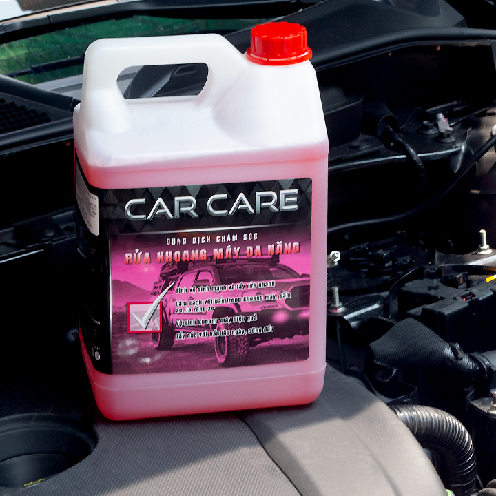 DUNG DỊCH RỬA KHOANG MÁY - LA ZĂNG, KHUNG GẦM XE ( 5L)