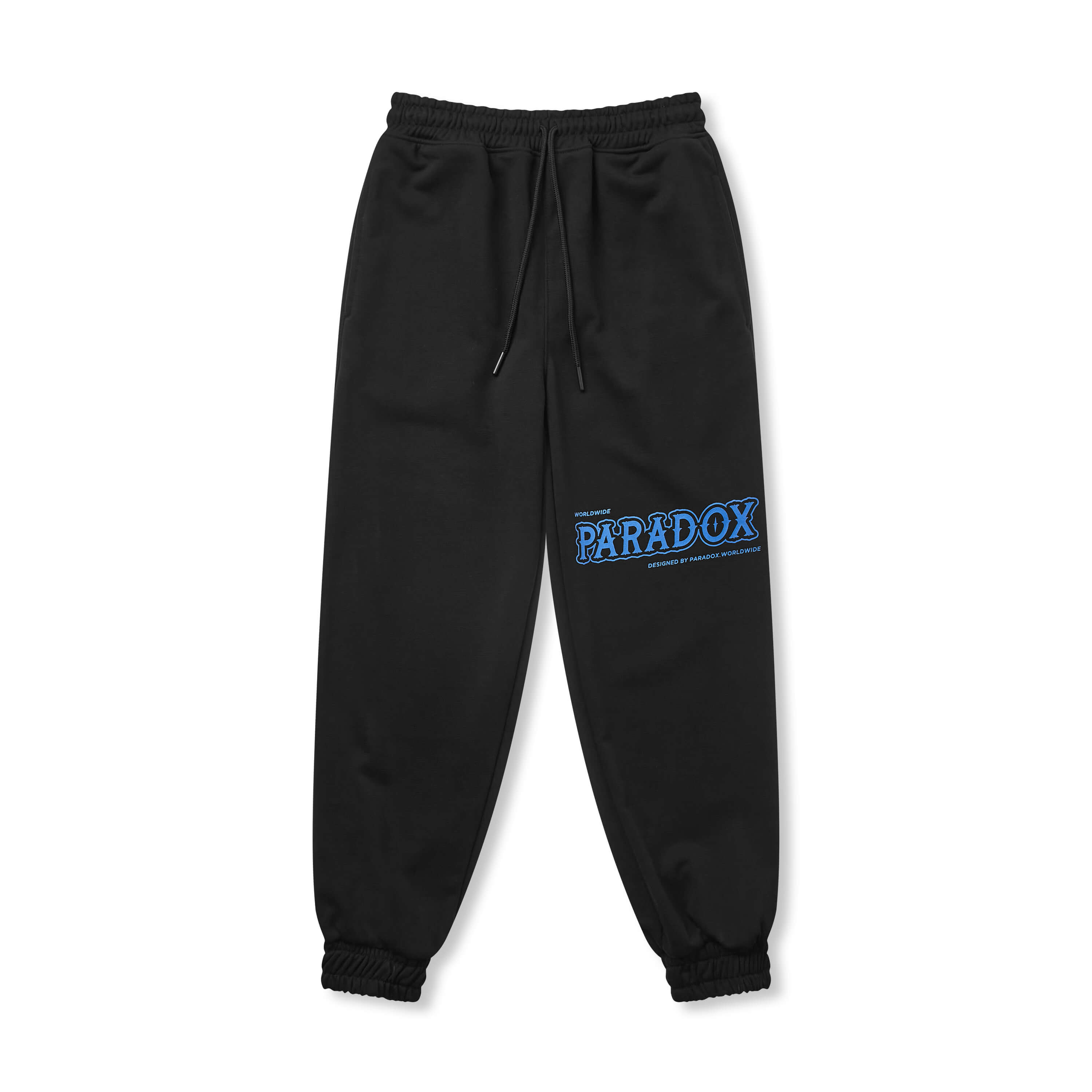 Quần jogger paradox attention logo jogger pants - đen