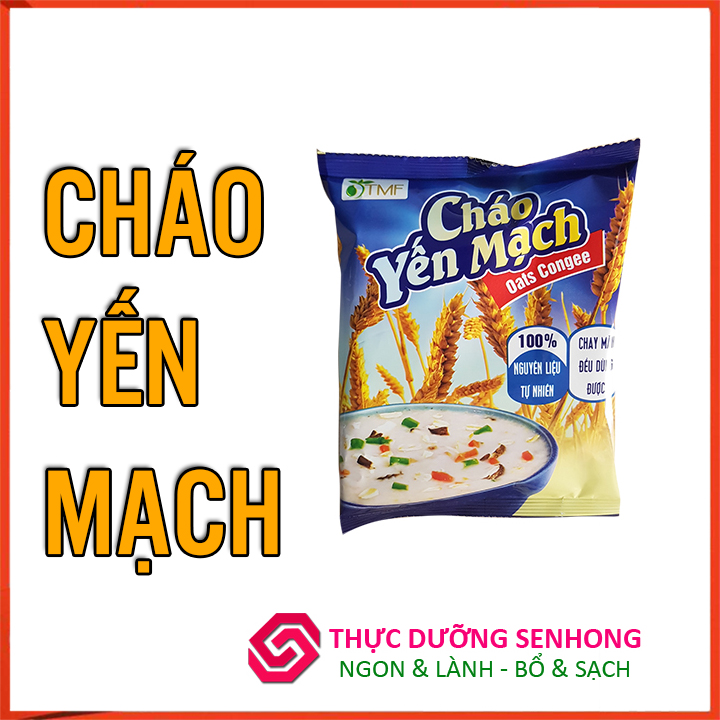 Cháo dưỡng sinh Tâm Minh (gói 50gr) Thuần thiên nhiên không bột ngọt, không bảo quản, không hương liệu