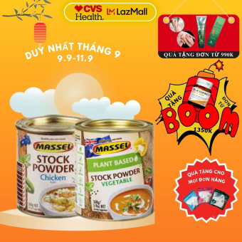 Hạt nêm hương thịt bò không bột ngọt Massel 168g [an toàn; thơm ngon; chất lượng] Hàng Úc Chính hãng