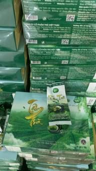 Tâm trà Thái Nguyên combo 5 hộp (hộp 200gr gồm 20 gói nhỏ hút chân không)