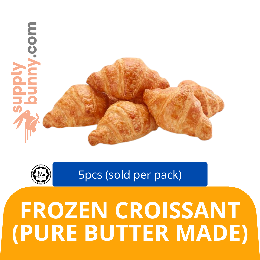 Frozen Croissant 5pcs (Pure Butter Made) (sold per pack) Le Cakery