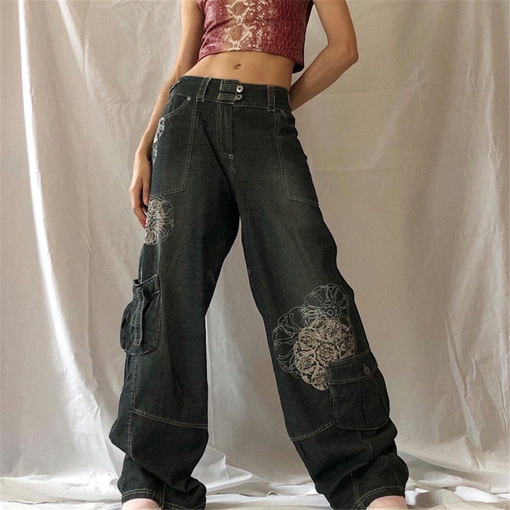 y2k flare pants