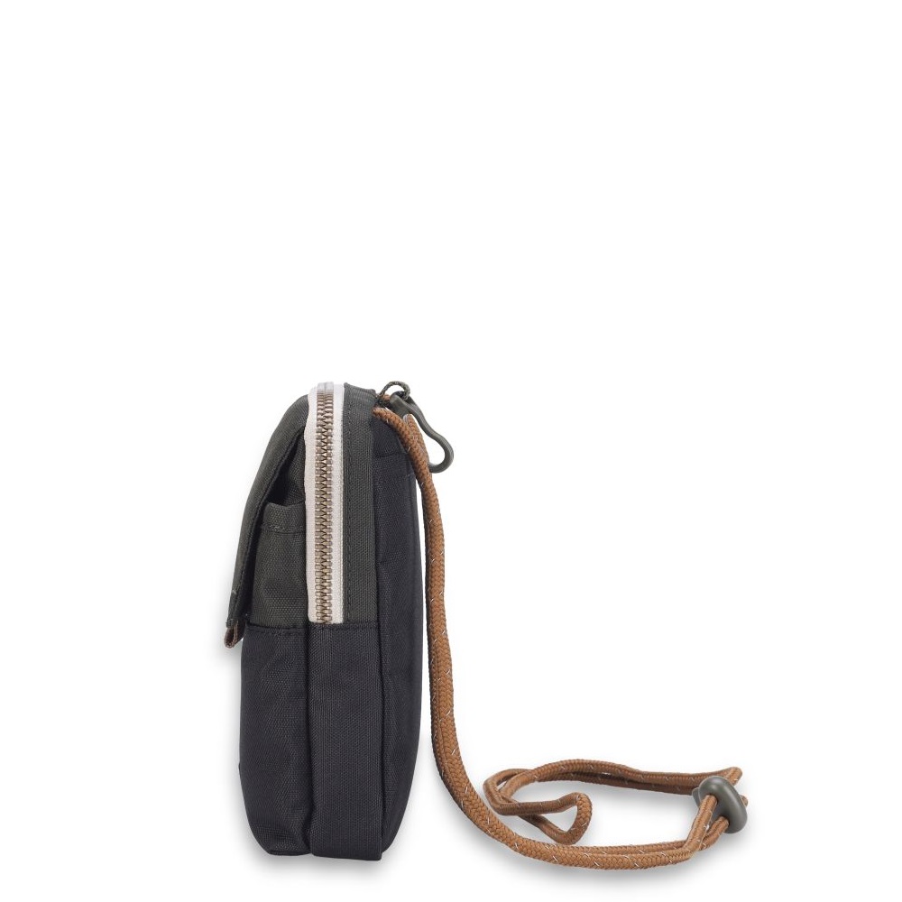 910007588 WANDERHAUL NECK POUCH - BLK
