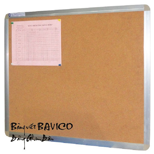 Bảng ghim bần bảng viết bavico bvc0063 kt 40x60cm