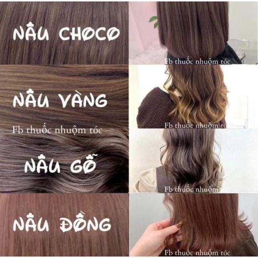 Sỉ Thuốc Nhuộm Tóc Các Màu