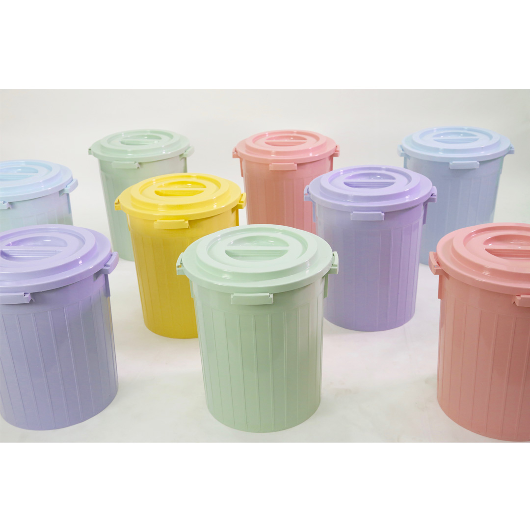 PALLY ถังน้ำพลาสติกสีพาสเทล ขนาด 10 ลิตร พร้อมหูล็อค ราคา 350 บาท*ส่งฟรี