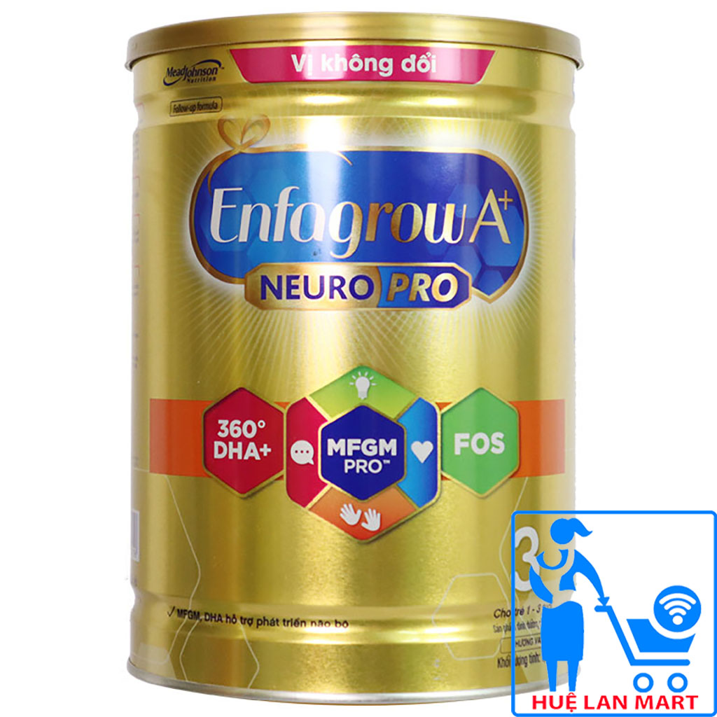 Sữa bột mead johnson enfagrow a+ neopro mfgm số 3 vị không đổi hộp 1.7kg