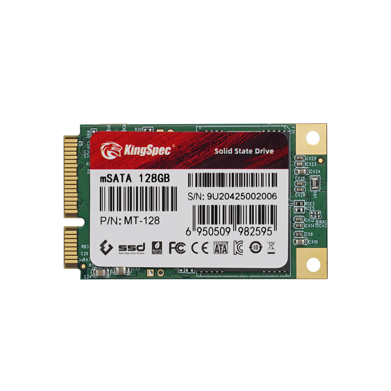 KingSpec Ổ Cứng SSD Kỹ Thuật Số MLC MINI PCI-E 128GB MLC Thiết Bị Lưu Trữ Trạng Thái Rắn Cho Máy Tín