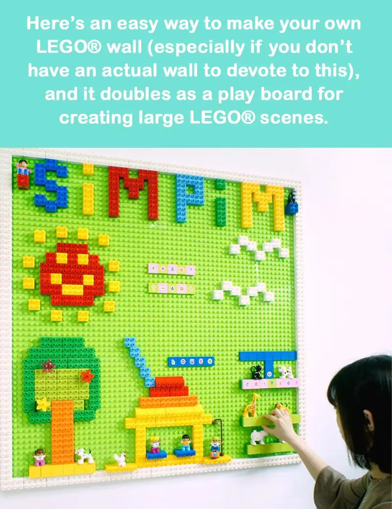 lego duplo wall