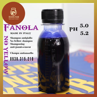 100ml Dầu Gội Tím Fanola No Yellow Khử Vàng , Giữ Màu Tóc ( Chiếc Từ Chai 1000ml Thành 100ml )