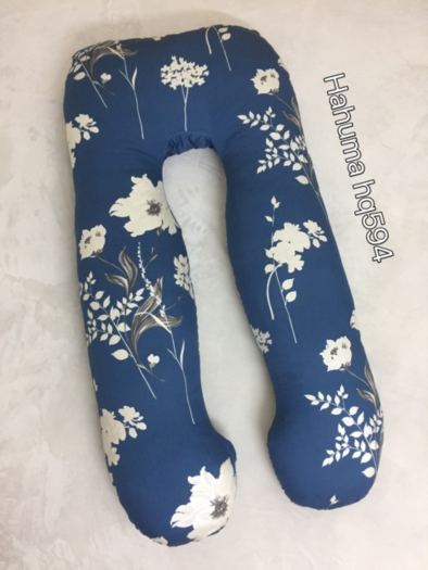 ✉◐✘ VỎ GỐI bà bầu bao áo gối chữ U vải cotton Hàn Quốc