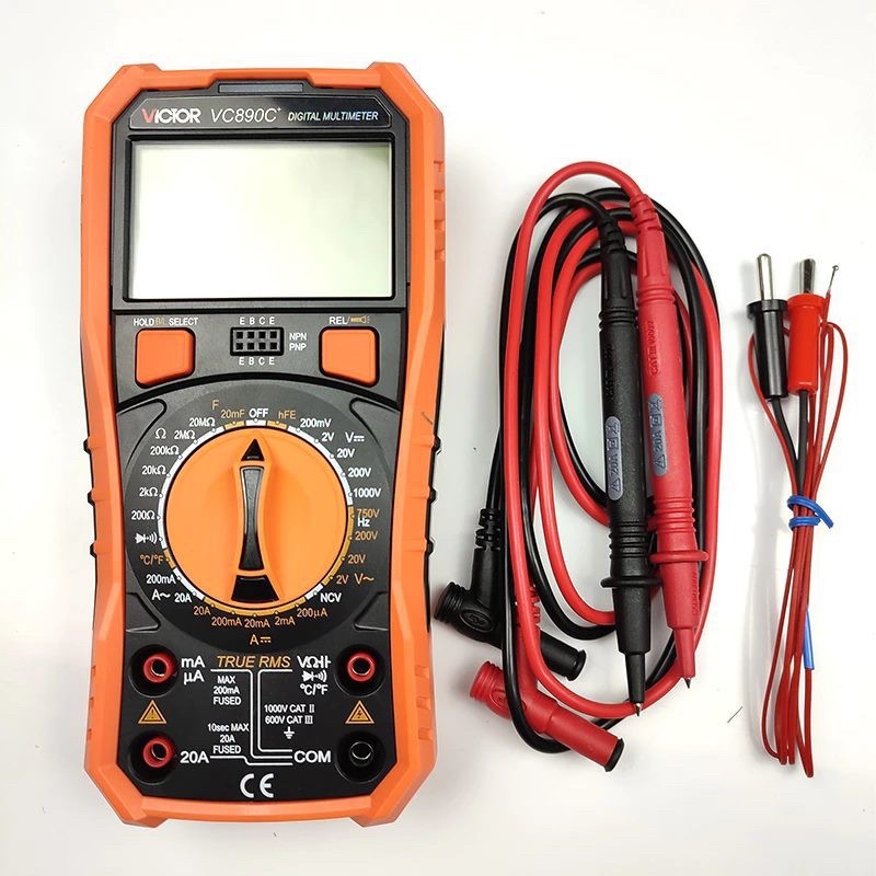 Đồng hồ điện tử vạn năng victor VC890C+ bản mới