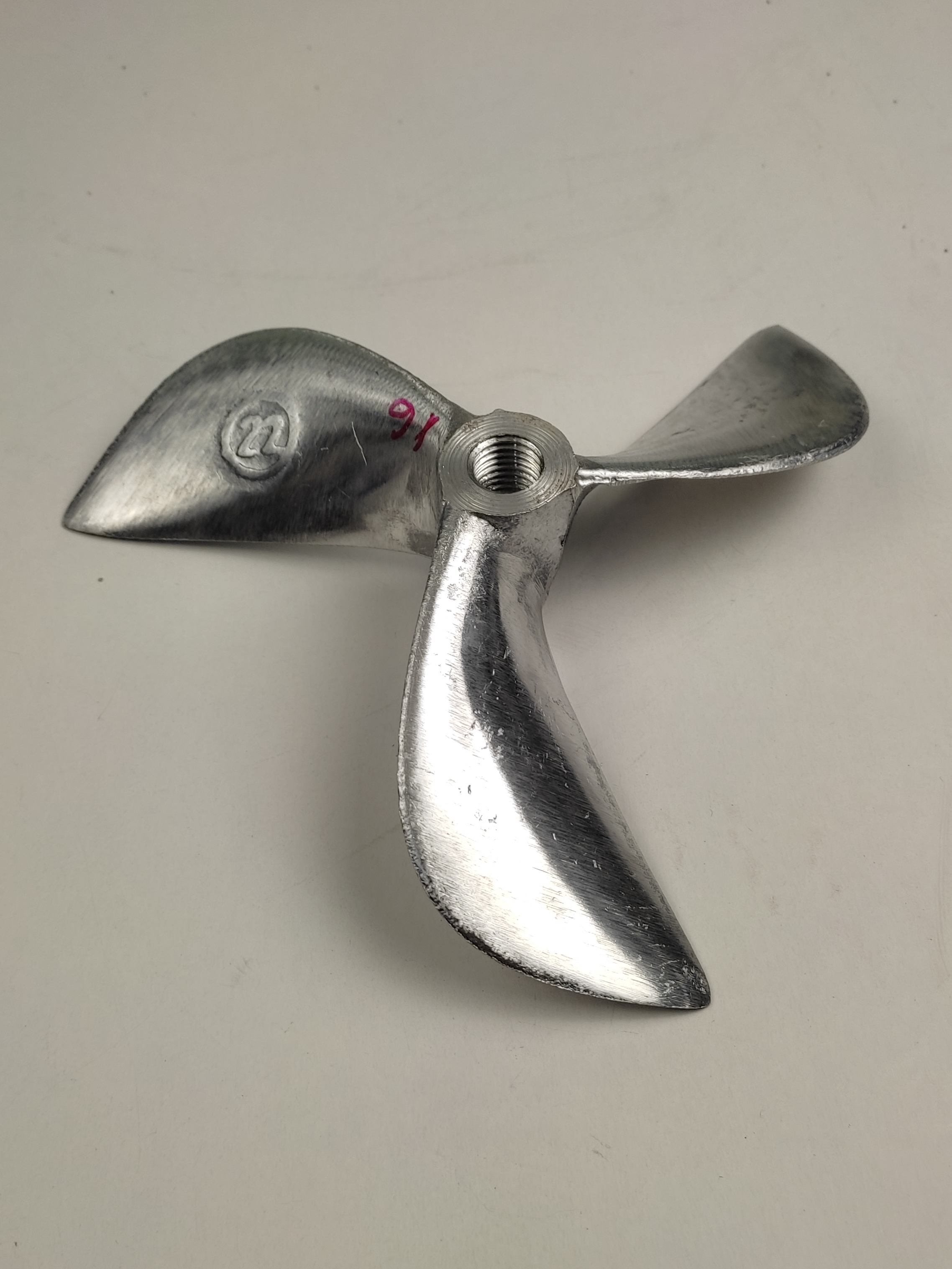 Chân Vịt 3 Cánh (Cánh Quạt Đẩy) Chạy Xuồng, Ghe 22cm, 24cm, 26cm, 28cm