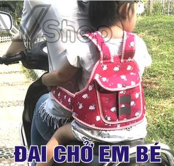Thắt lưng an toàn. chở em bé, con nít, trẻ em. Đai địu em bé