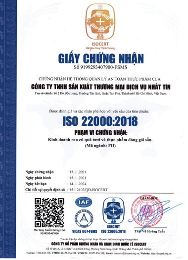 Giò bì heo NTFood 500g - Nhất Tín Food