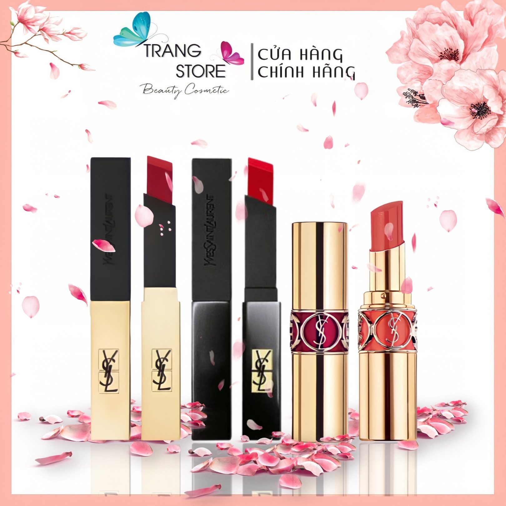Son ysl rouge volupte shine_son ysl dưỡng có màu full size