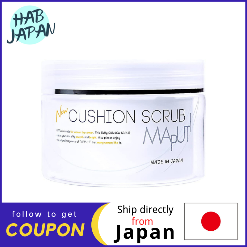 Gambar MAPUTI Organic Fragrance Cushion Scrub Keratin Care 150g Body Soap?Ship directly from Japan?