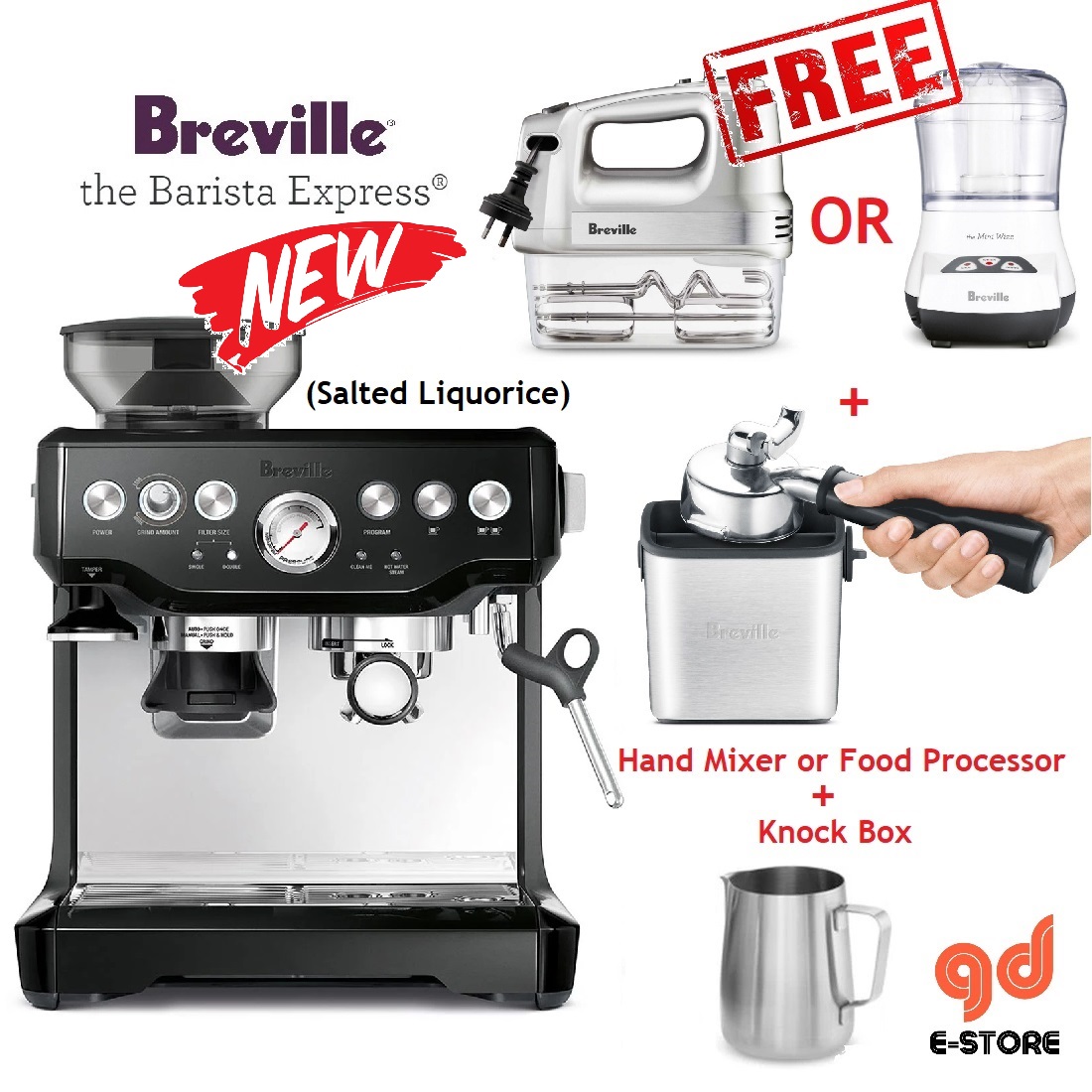 Combo Breville Coffee Grinder] Breville 