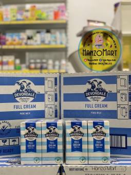 Sữa tươi nguyên kem Devondale thùng 24 hộp